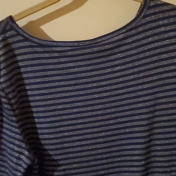 LuLaRoe Navy and Silver Dress  XL - Picture 4 of 5